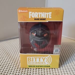 Fortnite Black Knight Bitty Boomers wireless bluetooth Speaker NWT